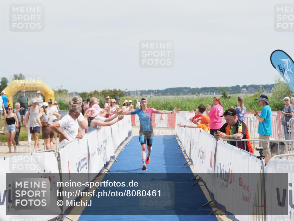 22.06.2025 - Viking Triathlon MichiJ http://msf.ph/oto/8080461 22.06.2025 14:20:33 Ziel 9 meine-sportfotos.de