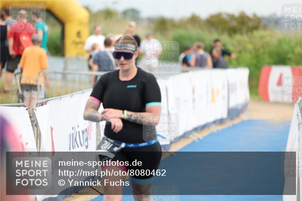 22.06.2025 - Viking Triathlon Yannick Fuchs http://msf.ph/oto/8080462 22.06.2025 16:54:16 Ziel 201 meine-sportfotos.de