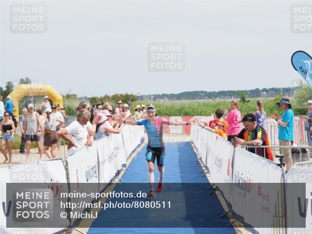 22.06.2025 - Viking Triathlon MichiJ http://msf.ph/oto/8080511 22.06.2025 14:20:33 Ziel 9 meine-sportfotos.de
