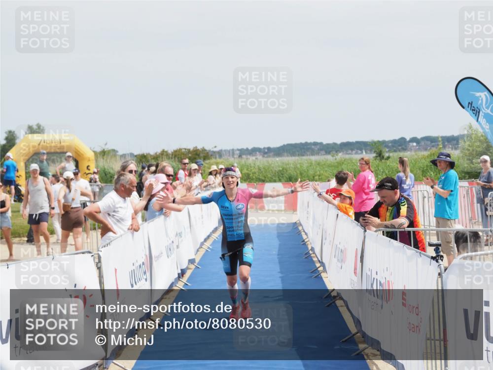 22.06.2025 - Viking Triathlon MichiJ http://msf.ph/oto/8080530 22.06.2025 14:20:33 Ziel 9 meine-sportfotos.de
