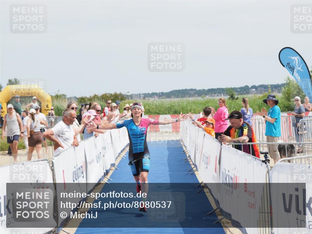 22.06.2025 - Viking Triathlon MichiJ http://msf.ph/oto/8080537 22.06.2025 14:20:34 Ziel 9 meine-sportfotos.de