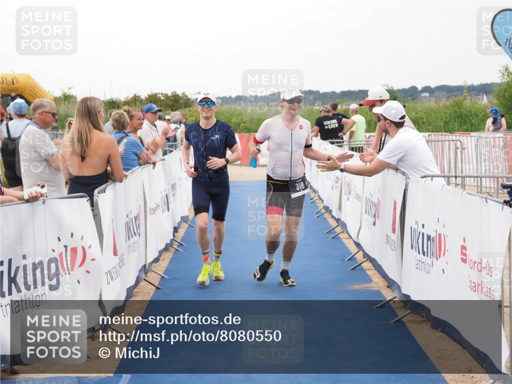 22.06.2025 - Viking Triathlon MichiJ http://msf.ph/oto/8080550 22.06.2025 15:56:56 Ziel 318, 328 meine-sportfotos.de
