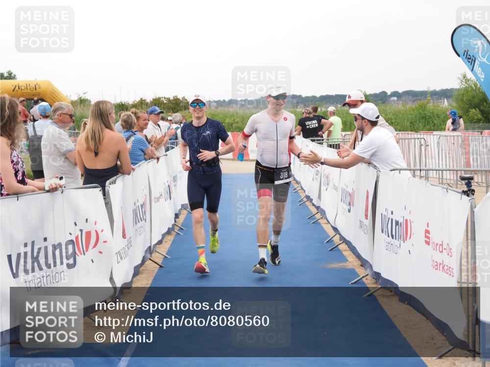 22.06.2025 - Viking Triathlon MichiJ http://msf.ph/oto/8080560 22.06.2025 15:56:56 Ziel 318, 328 meine-sportfotos.de