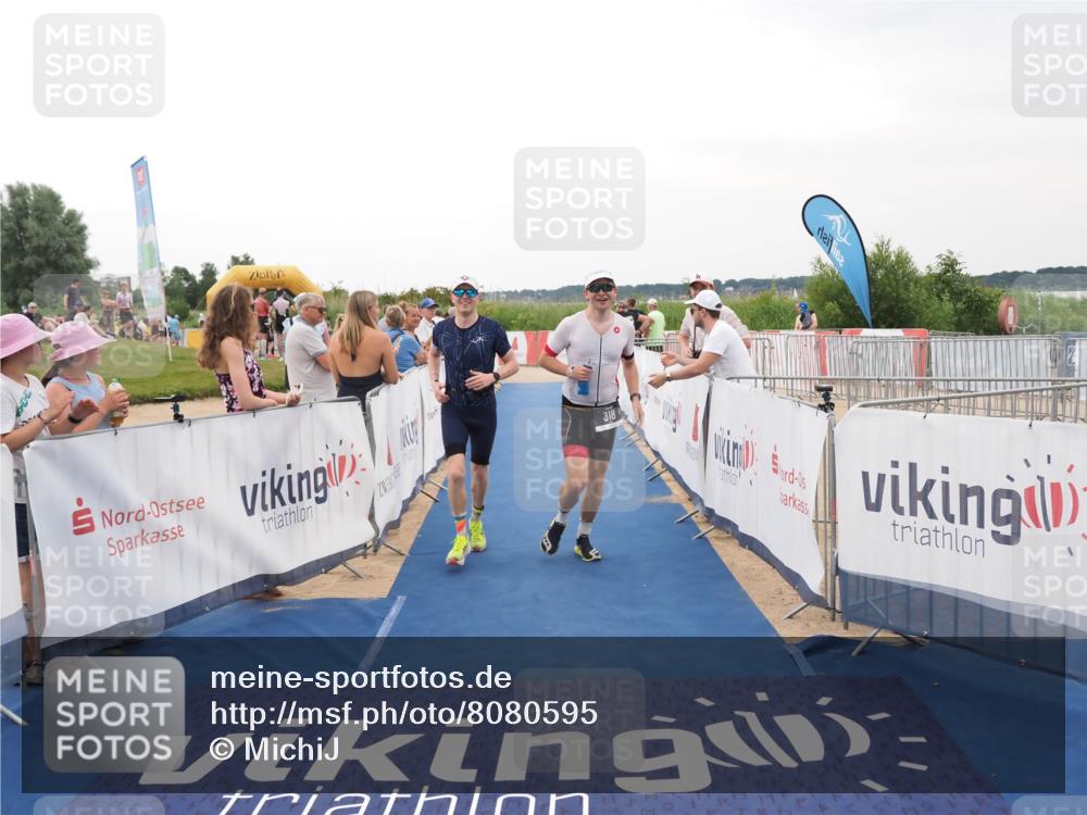 22.06.2025 - Viking Triathlon MichiJ http://msf.ph/oto/8080595 22.06.2025 15:56:57 Ziel 318, 328 meine-sportfotos.de