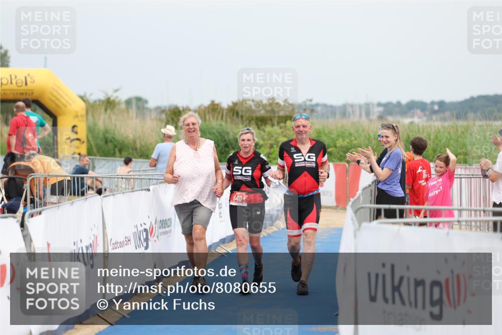 22.06.2025 - Viking Triathlon Yannick Fuchs http://msf.ph/oto/8080655 22.06.2025 16:59:28 Ziel 640 meine-sportfotos.de