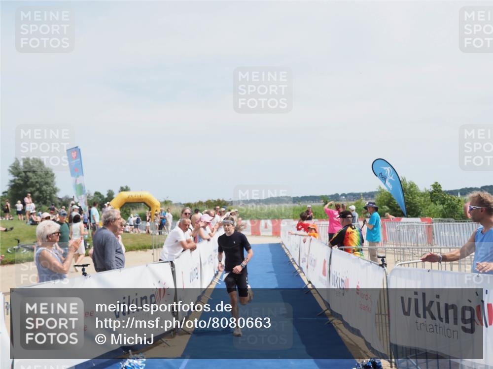 22.06.2025 - Viking Triathlon MichiJ http://msf.ph/oto/8080663 22.06.2025 14:21:29 Ziel 10 meine-sportfotos.de