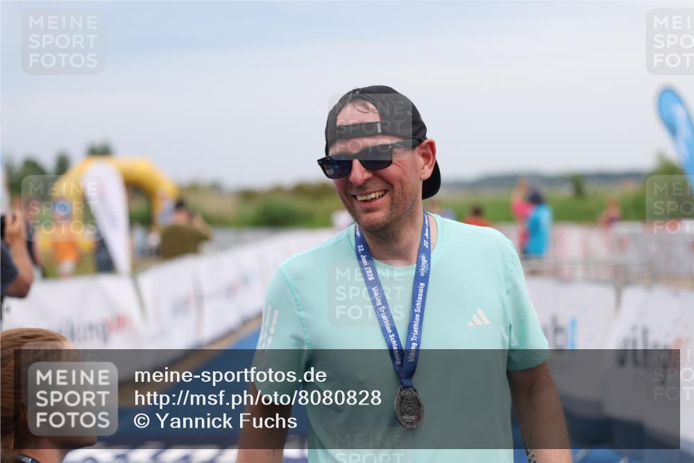 22.06.2025 - Viking Triathlon Yannick Fuchs http://msf.ph/oto/8080828 22.06.2025 17:04:42 Ziel  meine-sportfotos.de