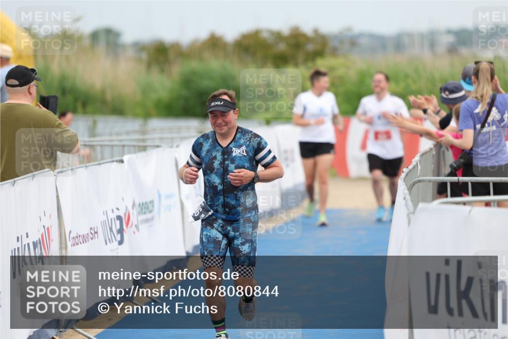 22.06.2025 - Viking Triathlon Yannick Fuchs http://msf.ph/oto/8080844 22.06.2025 17:04:47 Ziel 466, 656 meine-sportfotos.de