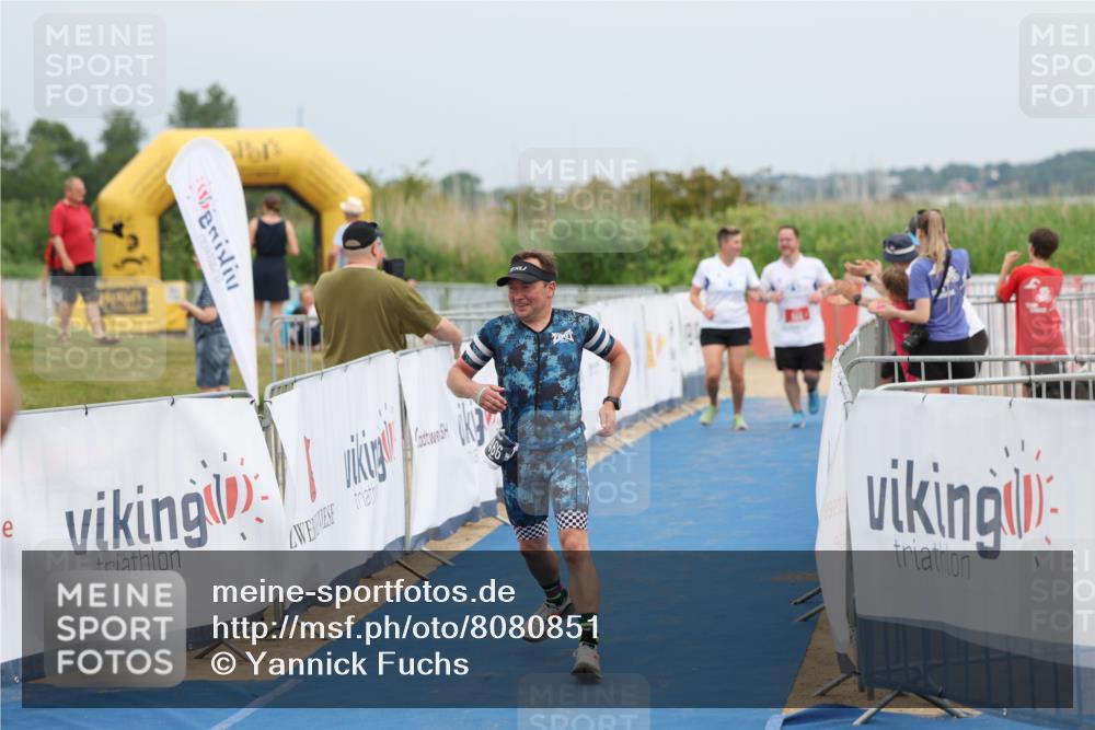 22.06.2025 - Viking Triathlon Yannick Fuchs http://msf.ph/oto/8080851 22.06.2025 17:04:48 Ziel 466, 656 meine-sportfotos.de