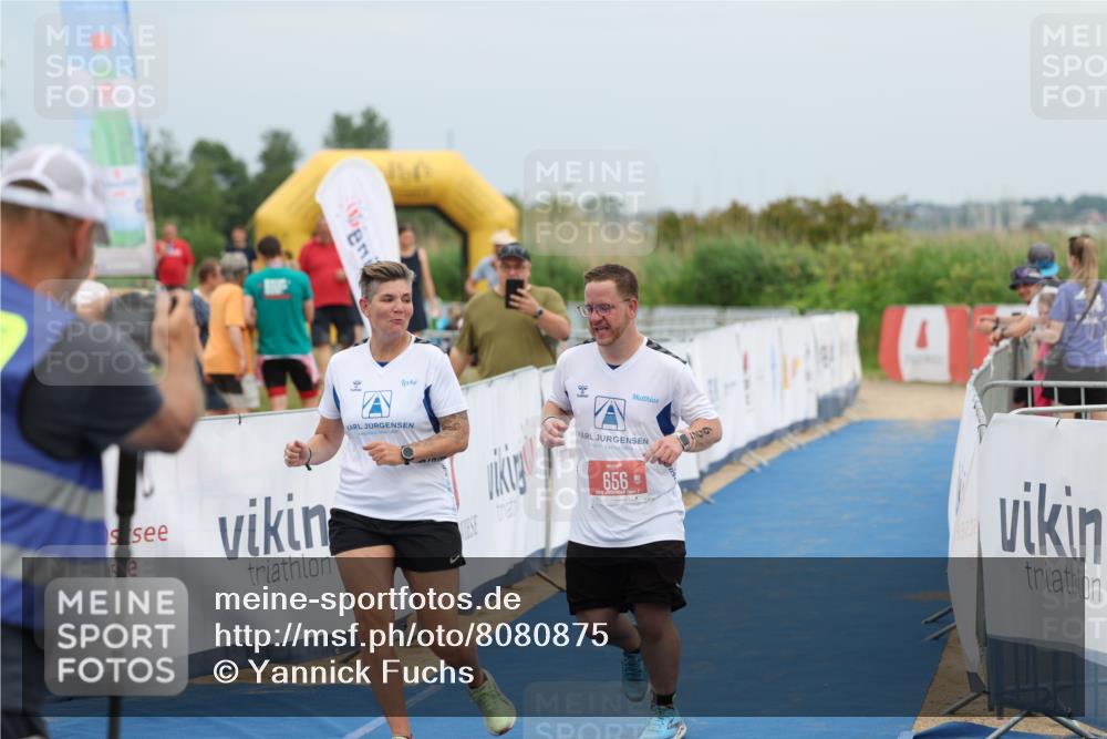 22.06.2025 - Viking Triathlon Yannick Fuchs http://msf.ph/oto/8080875 22.06.2025 17:04:53 Ziel 466, 656 meine-sportfotos.de
