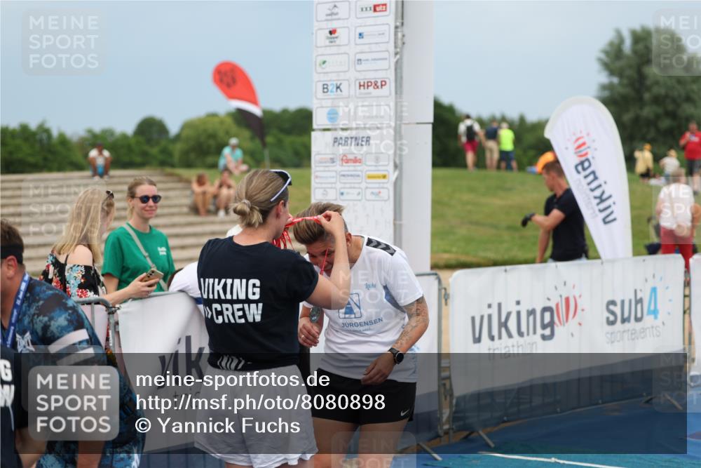 22.06.2025 - Viking Triathlon Yannick Fuchs http://msf.ph/oto/8080898 22.06.2025 17:05:04 Ziel  meine-sportfotos.de