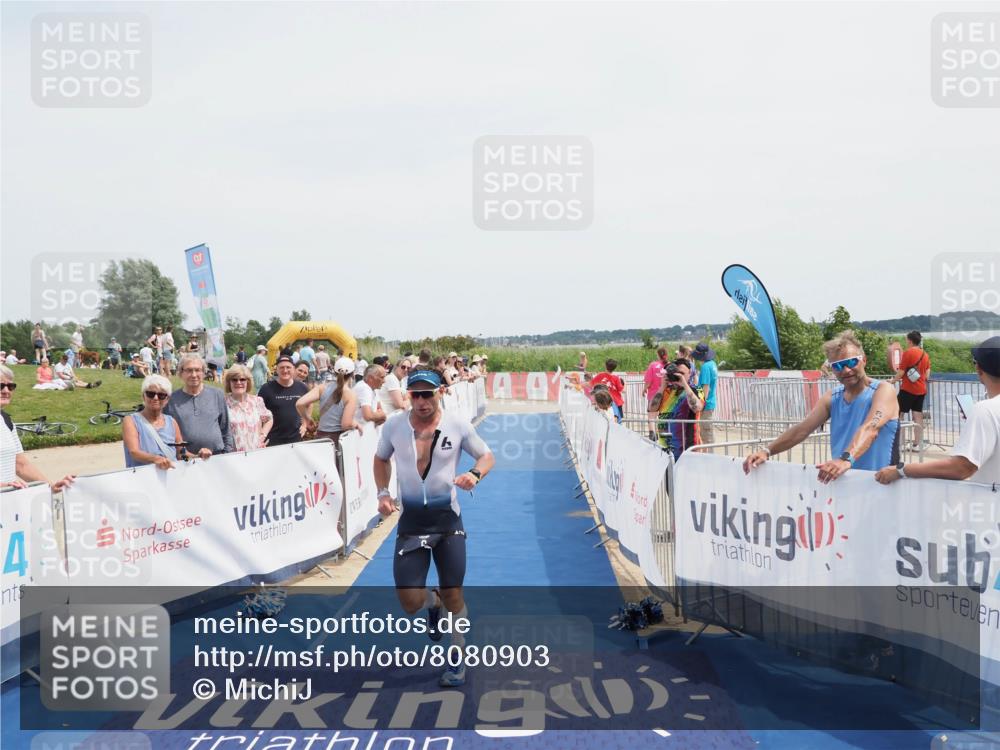 22.06.2025 - Viking Triathlon MichiJ http://msf.ph/oto/8080903 22.06.2025 14:23:31 Ziel 6 meine-sportfotos.de