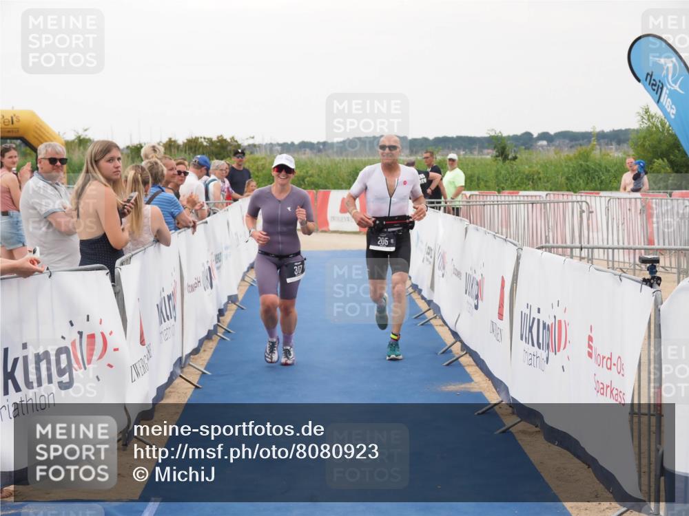 22.06.2025 - Viking Triathlon MichiJ http://msf.ph/oto/8080923 22.06.2025 15:57:54 Ziel 205, 317 meine-sportfotos.de