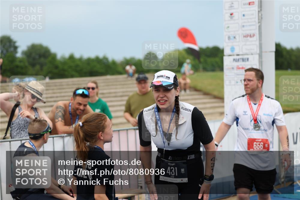 22.06.2025 - Viking Triathlon Yannick Fuchs http://msf.ph/oto/8080936 22.06.2025 17:05:53 Ziel  meine-sportfotos.de