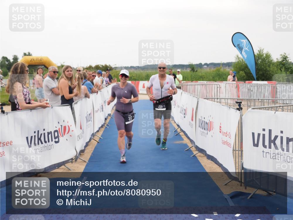 22.06.2025 - Viking Triathlon MichiJ http://msf.ph/oto/8080950 22.06.2025 15:57:55 Ziel 205, 317 meine-sportfotos.de