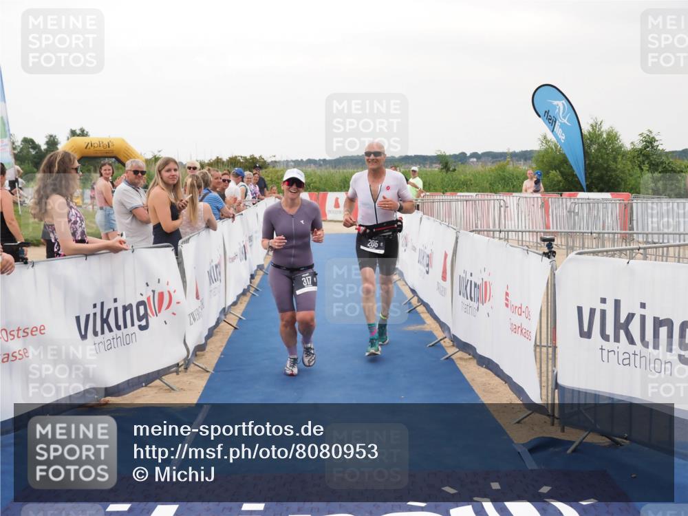 22.06.2025 - Viking Triathlon MichiJ http://msf.ph/oto/8080953 22.06.2025 15:57:55 Ziel 205, 317 meine-sportfotos.de