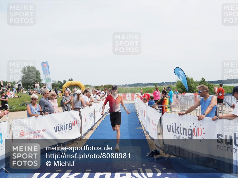 22.06.2025 - Viking Triathlon MichiJ http://msf.ph/oto/8080981 22.06.2025 14:23:51 Ziel 33 meine-sportfotos.de