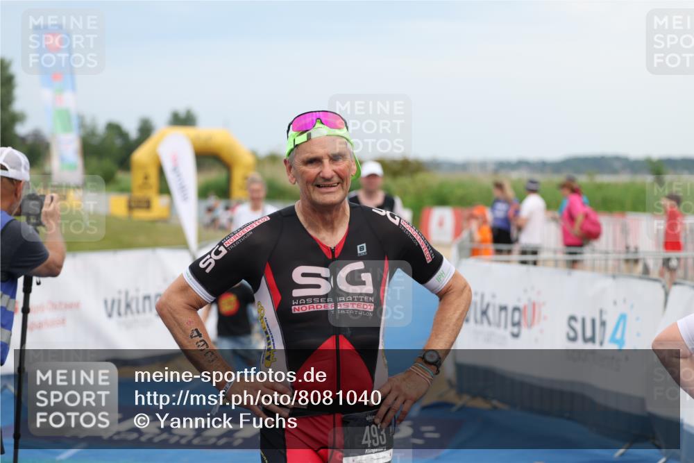 22.06.2025 - Viking Triathlon Yannick Fuchs http://msf.ph/oto/8081040 22.06.2025 17:09:48 Ziel 246, 493 meine-sportfotos.de