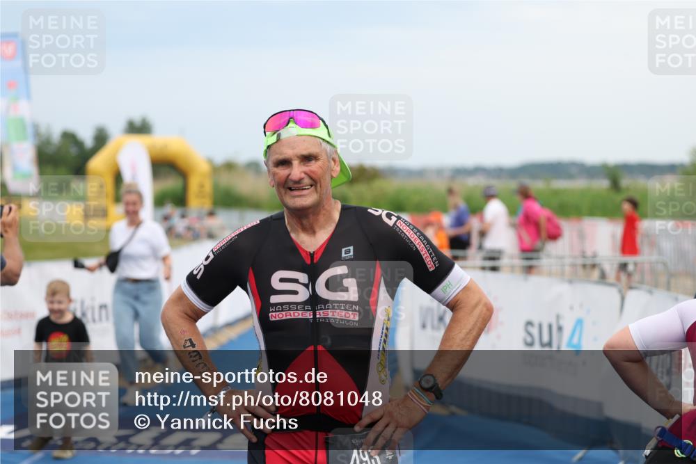 22.06.2025 - Viking Triathlon Yannick Fuchs http://msf.ph/oto/8081048 22.06.2025 17:09:49 Ziel 246, 493 meine-sportfotos.de