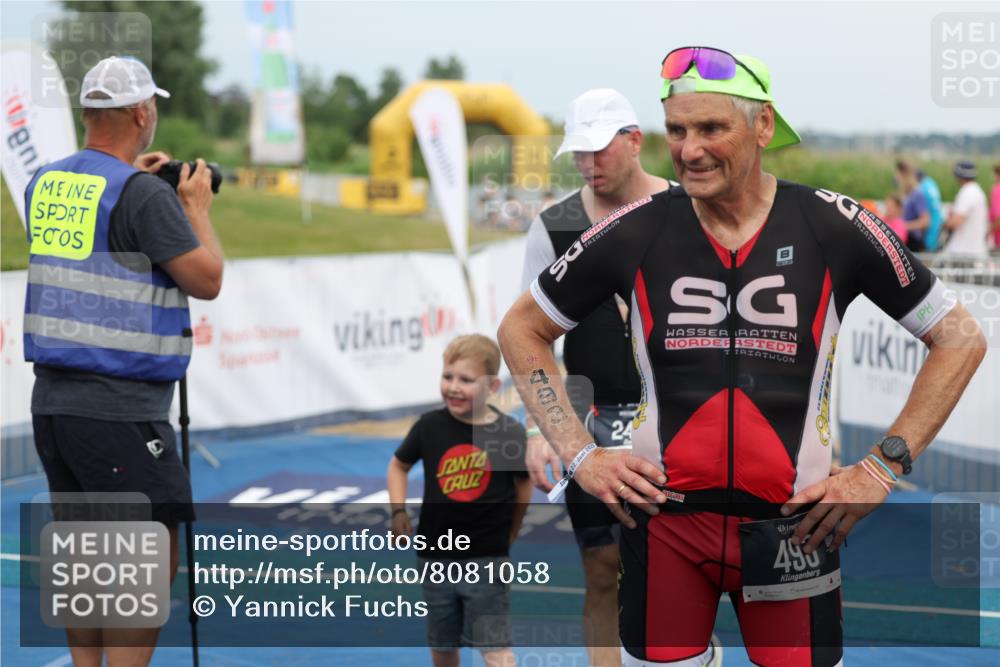 22.06.2025 - Viking Triathlon Yannick Fuchs http://msf.ph/oto/8081058 22.06.2025 17:09:52 Ziel 246 meine-sportfotos.de