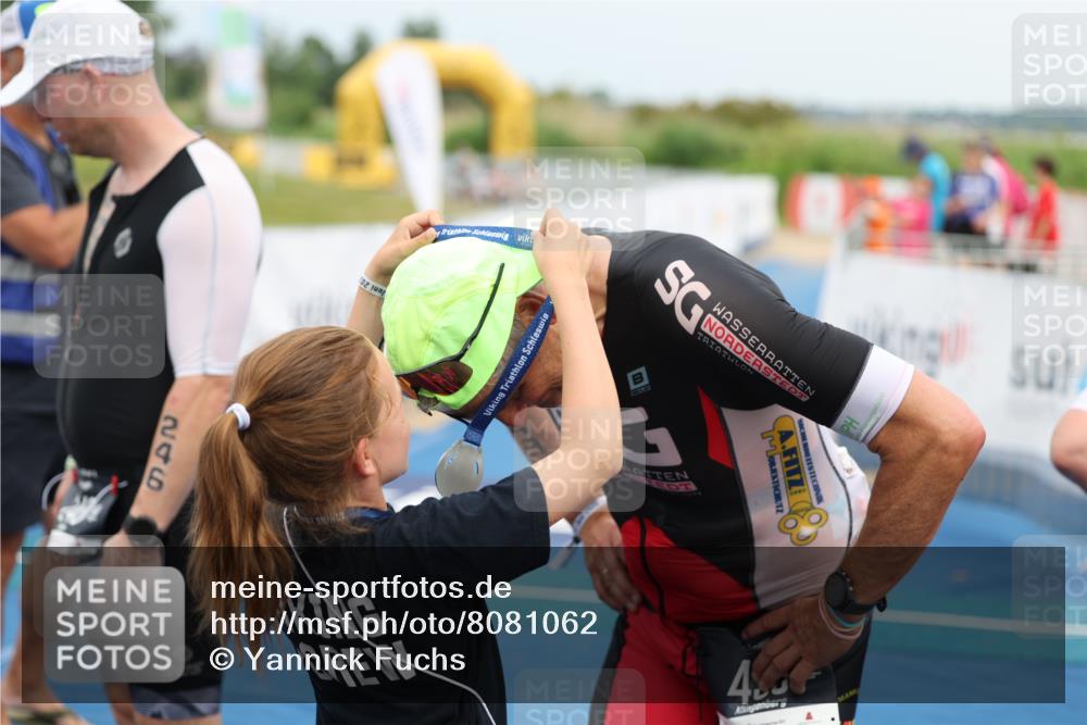 22.06.2025 - Viking Triathlon Yannick Fuchs http://msf.ph/oto/8081062 22.06.2025 17:09:57 Ziel  meine-sportfotos.de