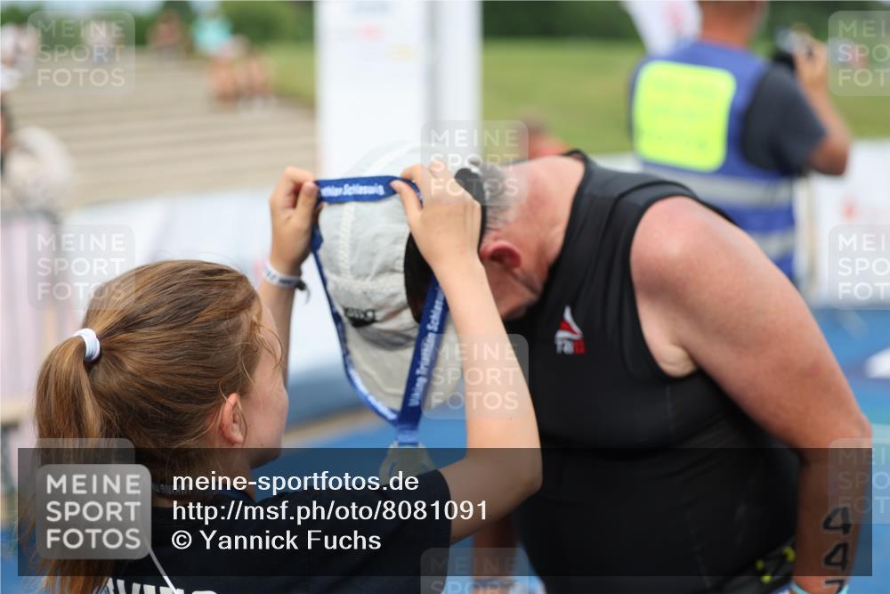 22.06.2025 - Viking Triathlon Yannick Fuchs http://msf.ph/oto/8081091 22.06.2025 17:18:09 Ziel 447 meine-sportfotos.de