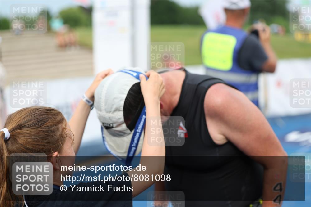 22.06.2025 - Viking Triathlon Yannick Fuchs http://msf.ph/oto/8081098 22.06.2025 17:18:09 Ziel 447 meine-sportfotos.de