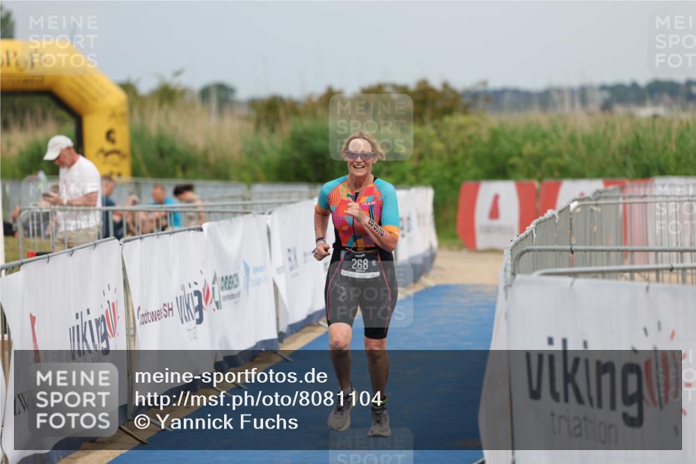 22.06.2025 - Viking Triathlon Yannick Fuchs http://msf.ph/oto/8081104 22.06.2025 17:19:18 Ziel 268 meine-sportfotos.de