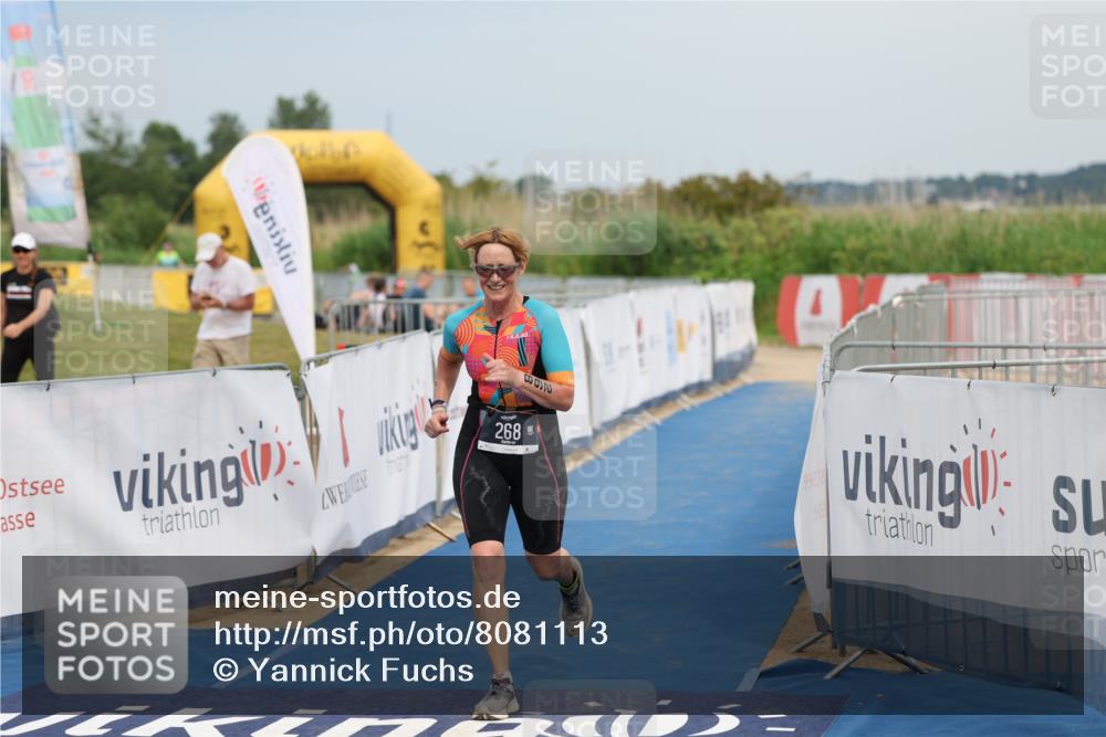 22.06.2025 - Viking Triathlon Yannick Fuchs http://msf.ph/oto/8081113 22.06.2025 17:19:20 Ziel 268 meine-sportfotos.de