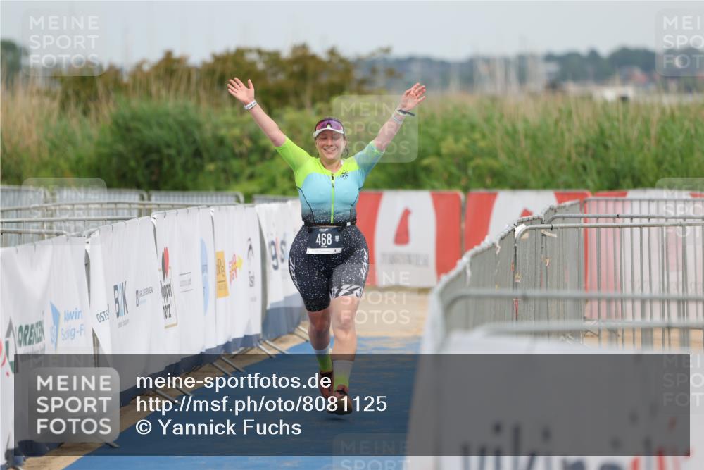 22.06.2025 - Viking Triathlon Yannick Fuchs http://msf.ph/oto/8081125 22.06.2025 17:19:39 Ziel 468 meine-sportfotos.de
