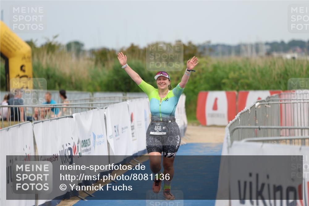 22.06.2025 - Viking Triathlon Yannick Fuchs http://msf.ph/oto/8081136 22.06.2025 17:19:41 Ziel 468 meine-sportfotos.de