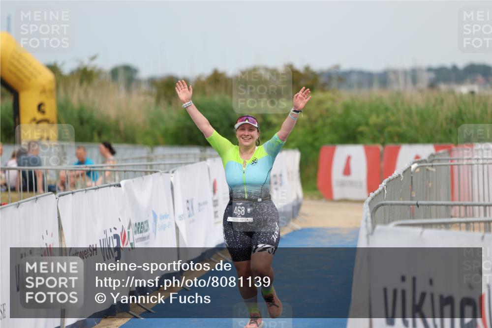 22.06.2025 - Viking Triathlon Yannick Fuchs http://msf.ph/oto/8081139 22.06.2025 17:19:41 Ziel 468 meine-sportfotos.de
