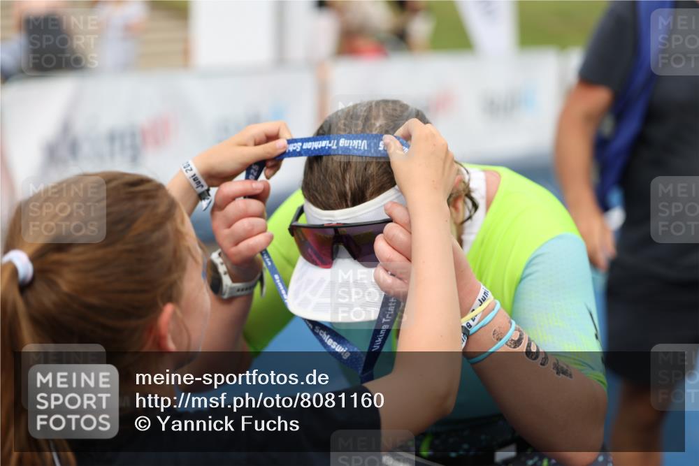 22.06.2025 - Viking Triathlon Yannick Fuchs http://msf.ph/oto/8081160 22.06.2025 17:19:48 Ziel 468 meine-sportfotos.de