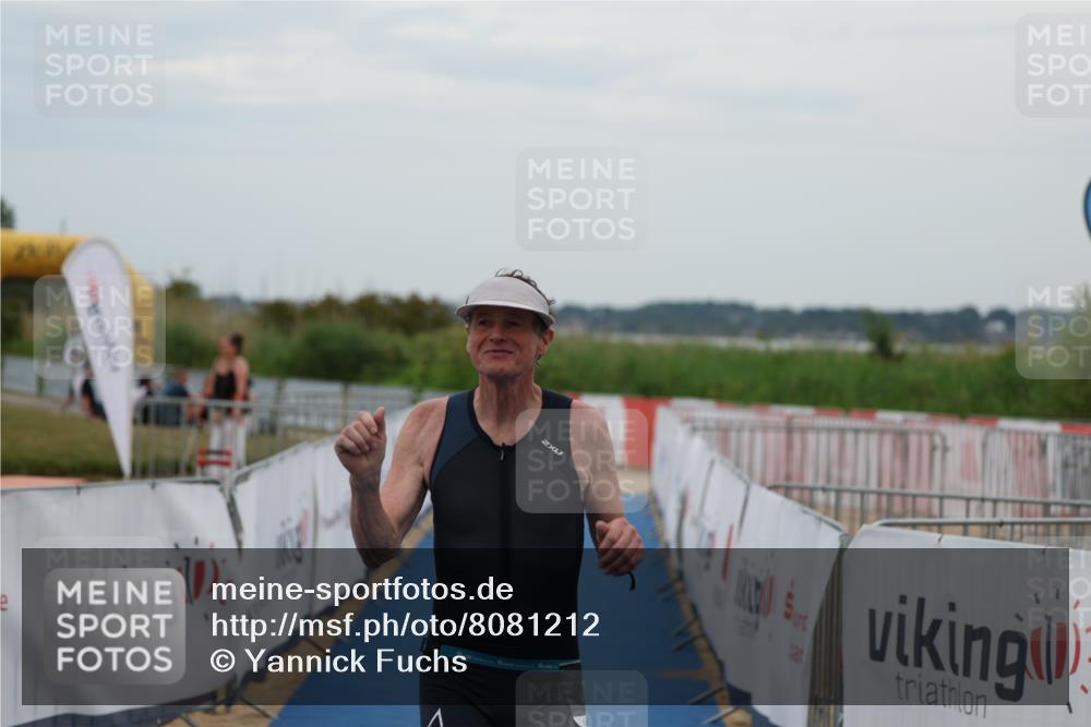 22.06.2025 - Viking Triathlon Yannick Fuchs http://msf.ph/oto/8081212 22.06.2025 17:23:50 Ziel 346 meine-sportfotos.de