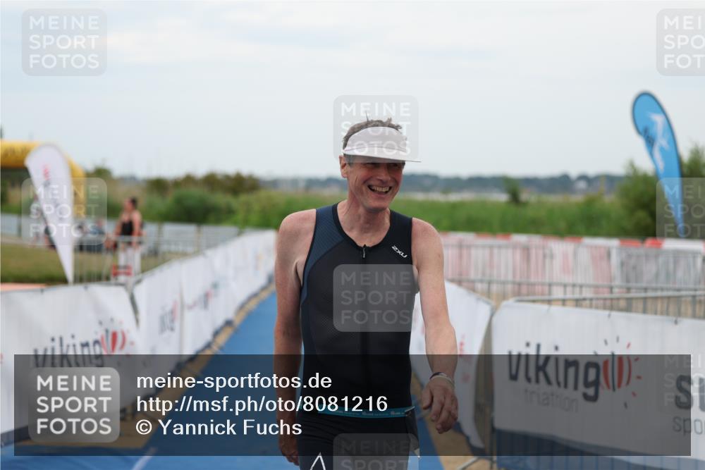 22.06.2025 - Viking Triathlon Yannick Fuchs http://msf.ph/oto/8081216 22.06.2025 17:23:50 Ziel 346 meine-sportfotos.de