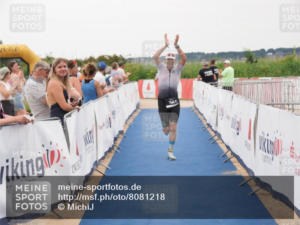 22.06.2025 - Viking Triathlon MichiJ http://msf.ph/oto/8081218 22.06.2025 15:58:43 Ziel 18, 254 meine-sportfotos.de