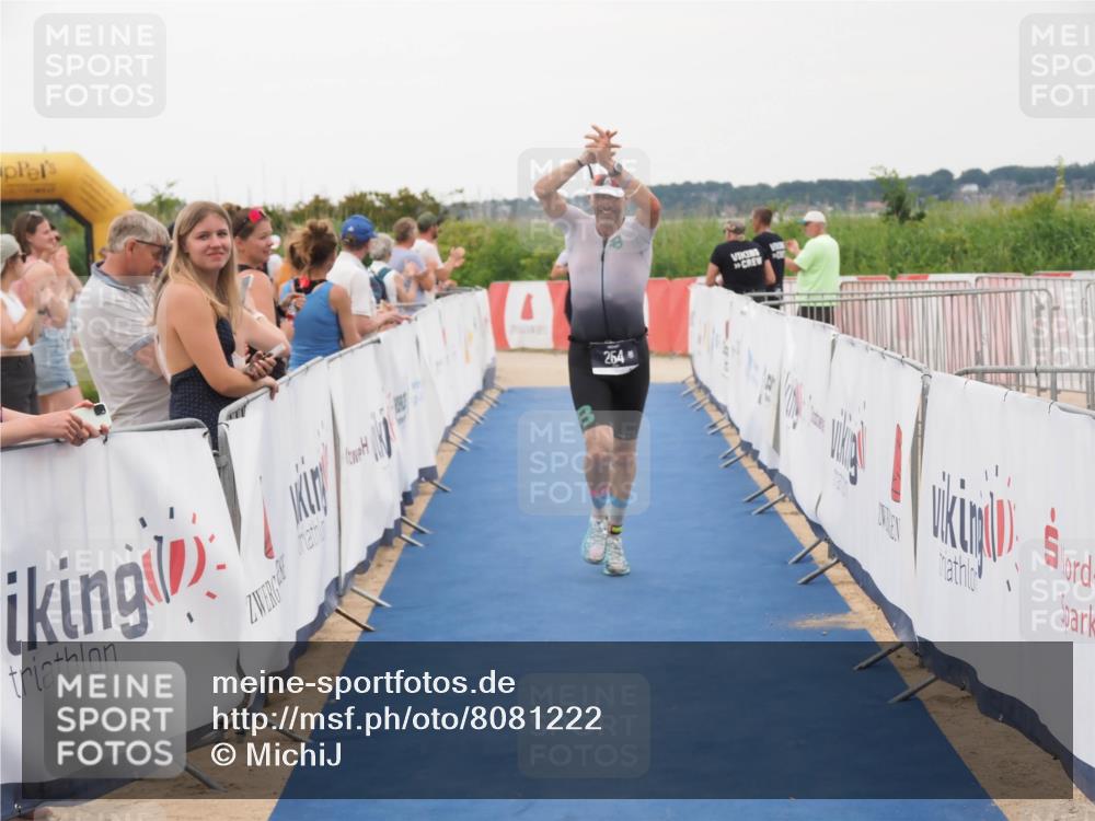 22.06.2025 - Viking Triathlon MichiJ http://msf.ph/oto/8081222 22.06.2025 15:58:43 Ziel 18, 254 meine-sportfotos.de