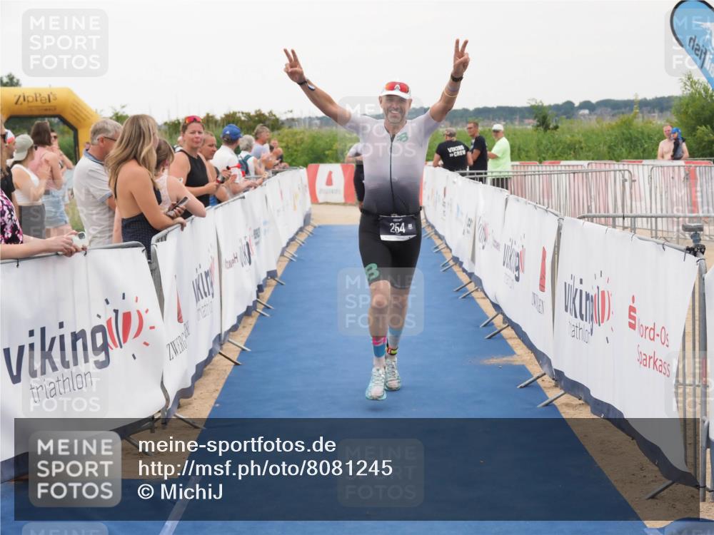 22.06.2025 - Viking Triathlon MichiJ http://msf.ph/oto/8081245 22.06.2025 15:58:44 Ziel 18, 254 meine-sportfotos.de
