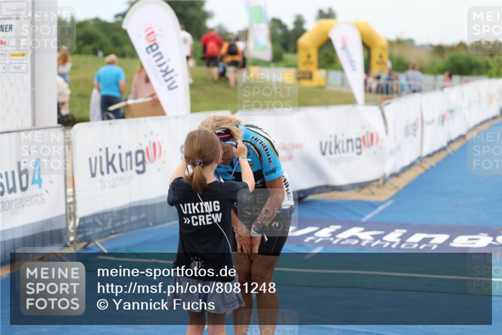 22.06.2025 - Viking Triathlon Yannick Fuchs http://msf.ph/oto/8081248 22.06.2025 17:27:00 Ziel  meine-sportfotos.de