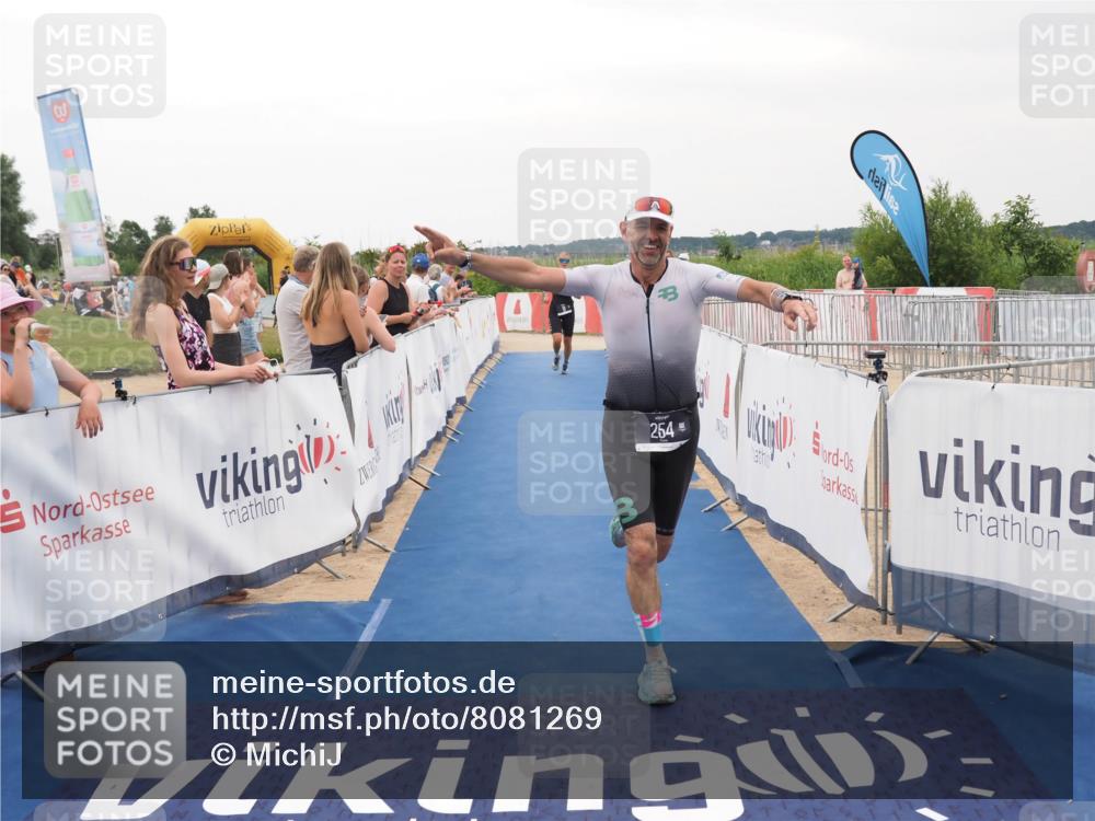 22.06.2025 - Viking Triathlon MichiJ http://msf.ph/oto/8081269 22.06.2025 15:58:45 Ziel 18, 254 meine-sportfotos.de