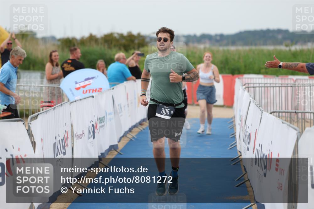 22.06.2025 - Viking Triathlon Yannick Fuchs http://msf.ph/oto/8081272 22.06.2025 17:41:53 Ziel 305 meine-sportfotos.de
