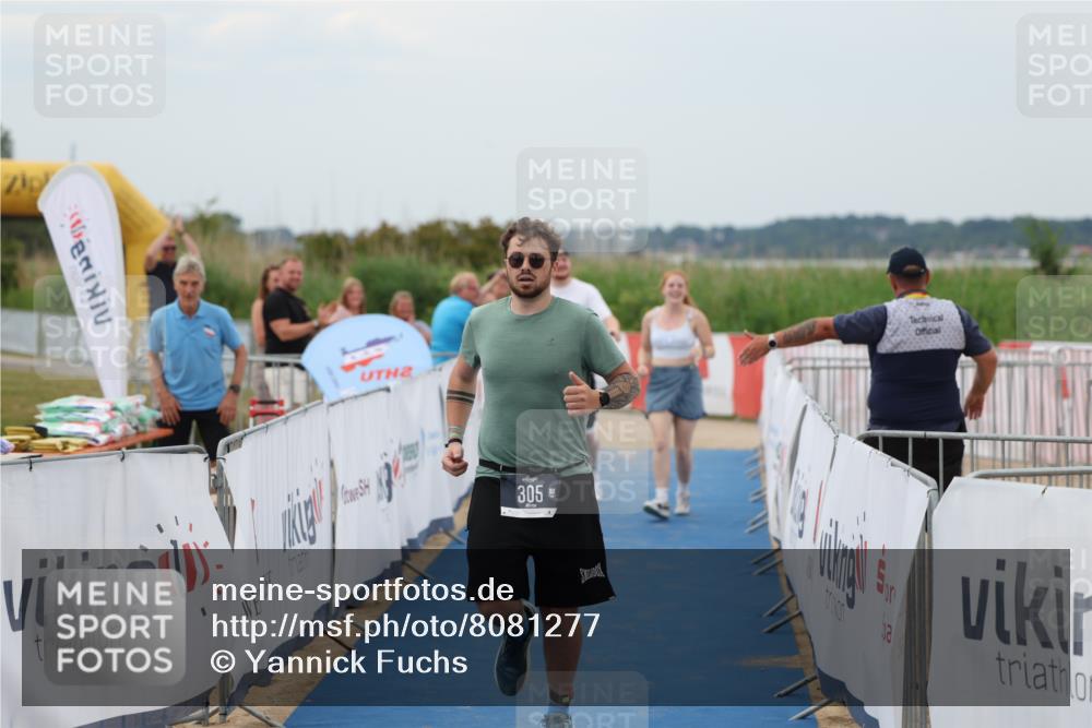 22.06.2025 - Viking Triathlon Yannick Fuchs http://msf.ph/oto/8081277 22.06.2025 17:41:54 Ziel 305 meine-sportfotos.de