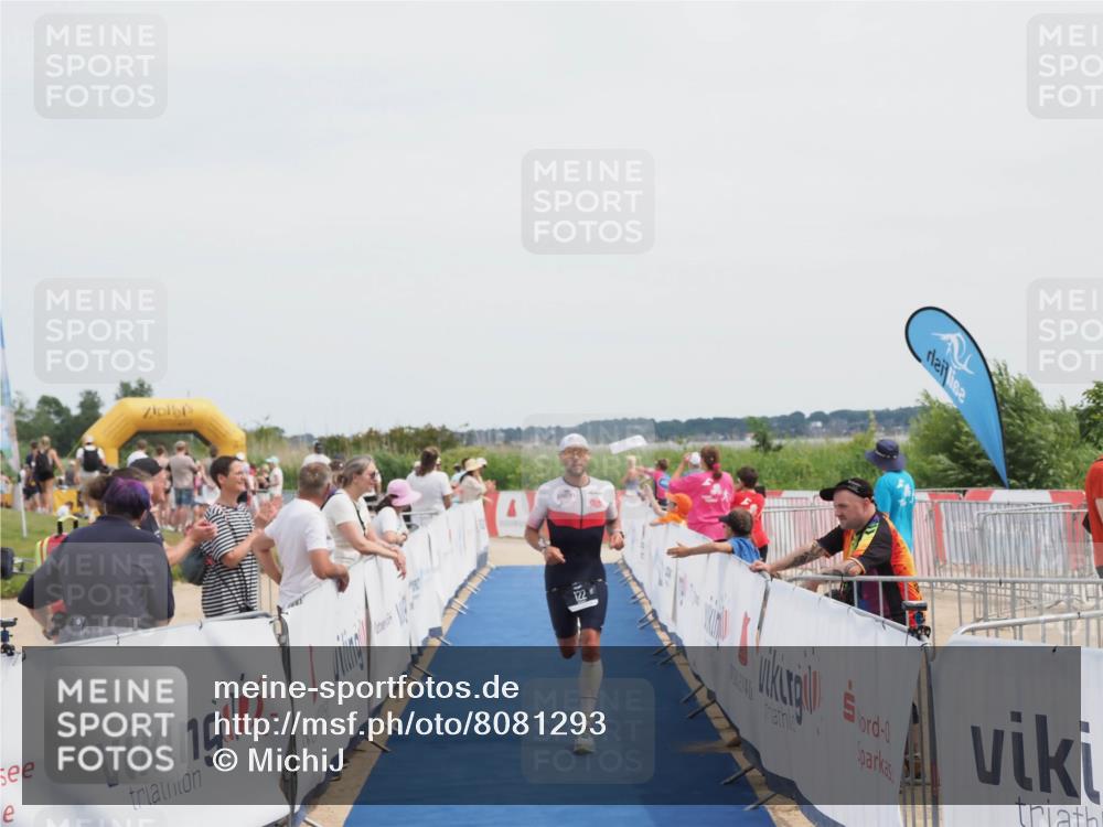 22.06.2025 - Viking Triathlon MichiJ http://msf.ph/oto/8081293 22.06.2025 14:26:22 Ziel 122 meine-sportfotos.de