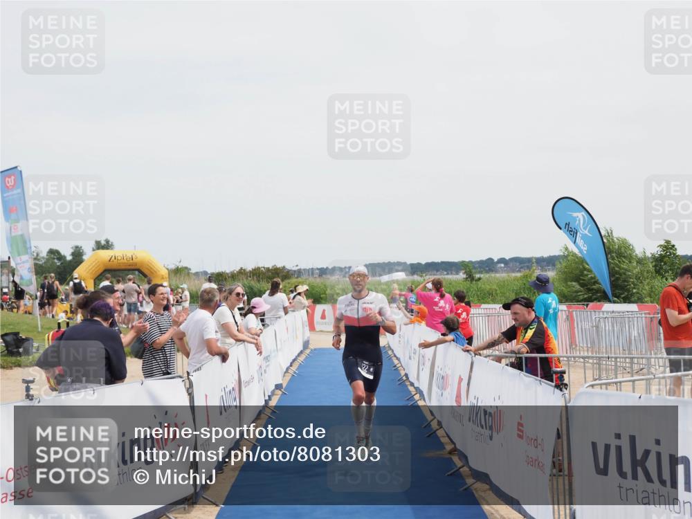 22.06.2025 - Viking Triathlon MichiJ http://msf.ph/oto/8081303 22.06.2025 14:26:23 Ziel 122 meine-sportfotos.de