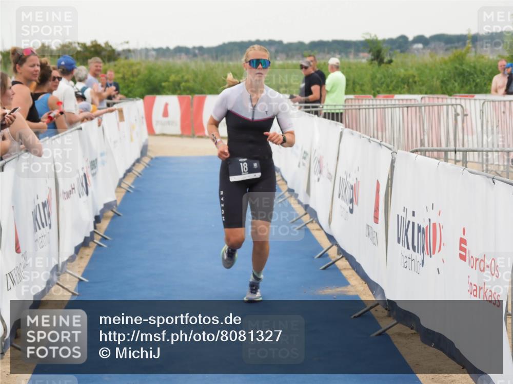 22.06.2025 - Viking Triathlon MichiJ http://msf.ph/oto/8081327 22.06.2025 15:58:47 Ziel 18, 254 meine-sportfotos.de