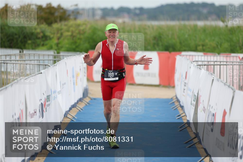 22.06.2025 - Viking Triathlon Yannick Fuchs http://msf.ph/oto/8081331 22.06.2025 17:47:20 Ziel 160 meine-sportfotos.de