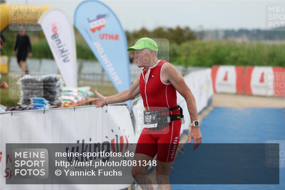 22.06.2025 - Viking Triathlon Yannick Fuchs http://msf.ph/oto/8081348 22.06.2025 17:47:24 Ziel 160 meine-sportfotos.de
