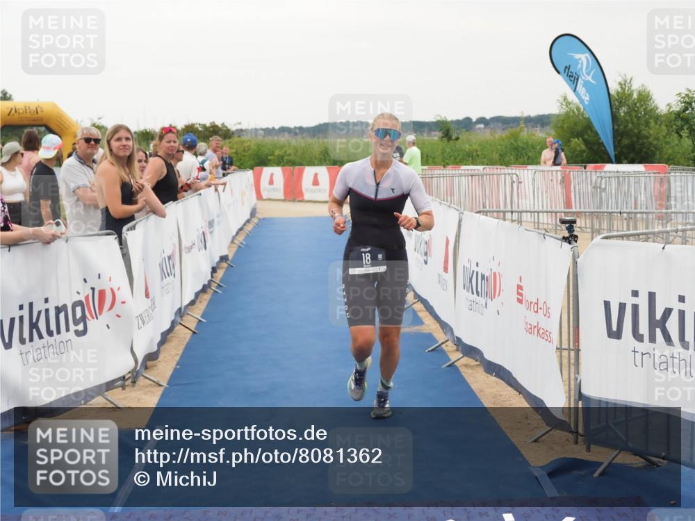 22.06.2025 - Viking Triathlon MichiJ http://msf.ph/oto/8081362 22.06.2025 15:58:48 Ziel 18, 254 meine-sportfotos.de
