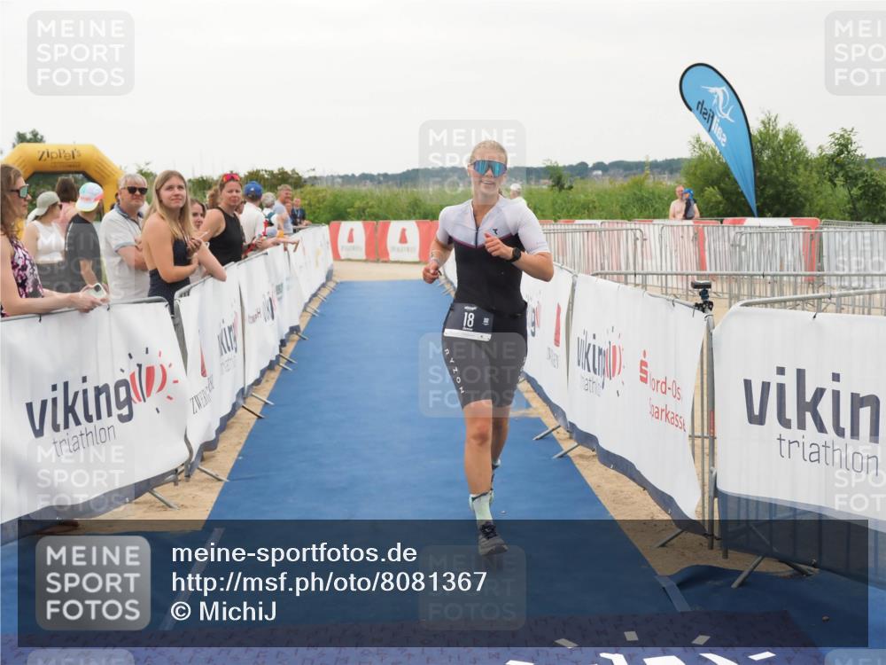 22.06.2025 - Viking Triathlon MichiJ http://msf.ph/oto/8081367 22.06.2025 15:58:48 Ziel 18, 254 meine-sportfotos.de