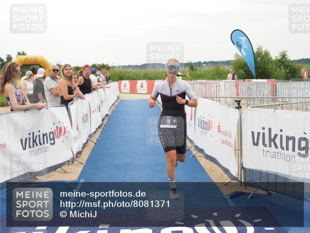 22.06.2025 - Viking Triathlon MichiJ http://msf.ph/oto/8081371 22.06.2025 15:58:48 Ziel 18, 254 meine-sportfotos.de